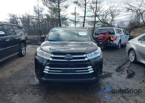 2019 Toyota Highlander Le from USA, damaged, VIN 5TDBZRFH2KS968763